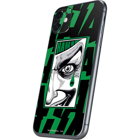 DC Comics The Joker Teardrop Card iPhone 11 Skin